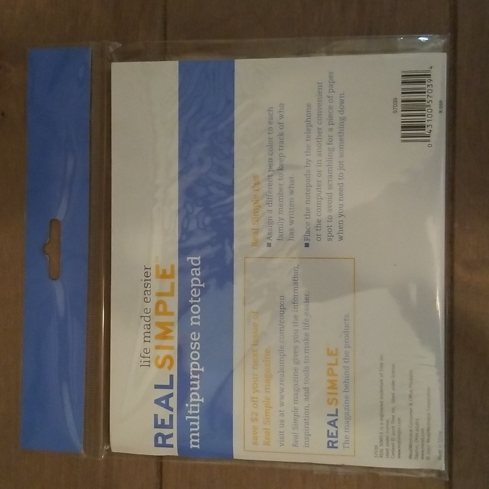 Real Simple Multipurpose Notepad - Picture 6 of 6